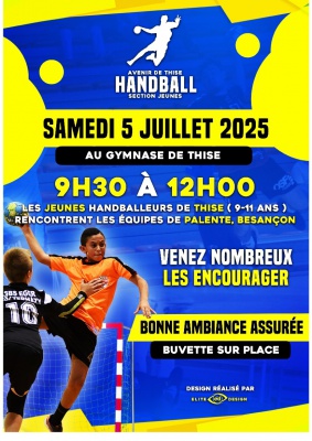 Handball : rencontre équipes jeunes Thise/Palente