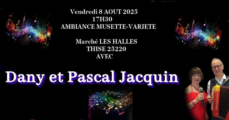 Ambiance musette - variété au marché des halles