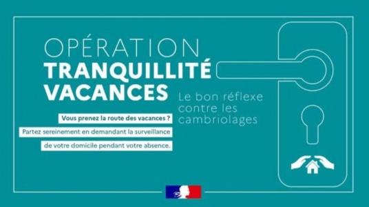 Opération tranquillité vacances