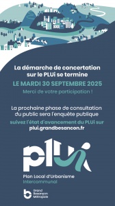 Fin de la consultation sur le PLUI