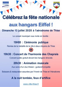 Célébrez la fête nationale aux hangars Eiffel