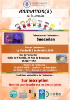 Animation Relais Petite Enfance SEEB