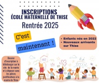 Rentrée 2025 : Inscription à l\'école maternelle !