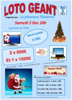 LOTO PETANQUE THISIENNE