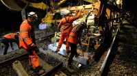 Travaux de modernisation de la voie SNCF entre Besançon et Deluz