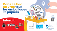 Nouveau système pour améliorer le tri des déchets recyclables