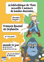 Bibliothèque: rencontre avec 2 auteurs de BD !