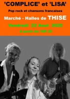 Concert de\'\'Complice & Lisa\'\' 